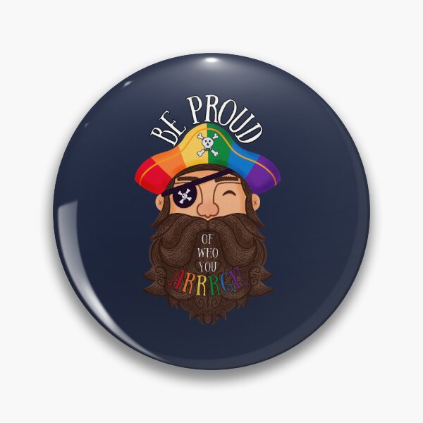 Item preview, Pride Pirate be proud of who you are! designed and sold by Give Me that Pencil.