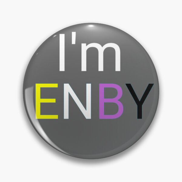 Item preview, I'm ENBY designed and sold by BatsyBatsThyme.
