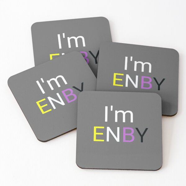 Item preview, I'm ENBY designed and sold by BatsyBatsThyme.
