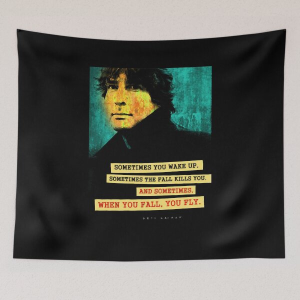 Item preview, Neil Gaiman Quote designed and sold by shopMAC-ELON.