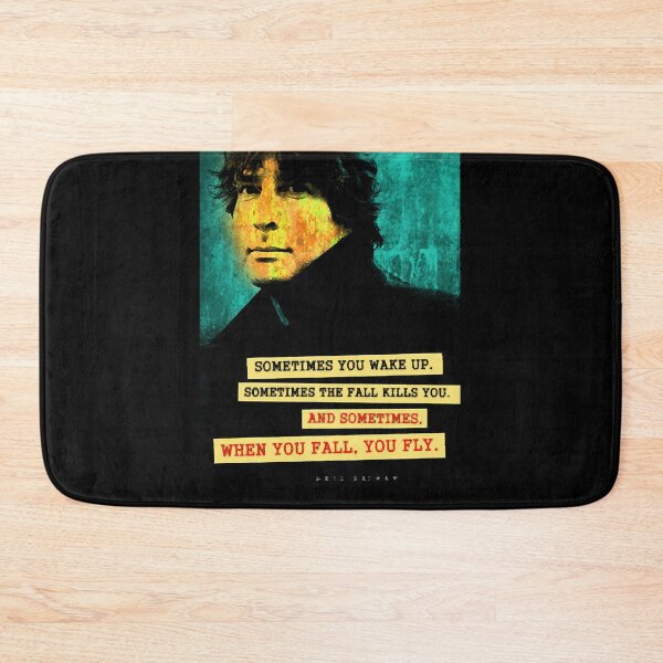 Item preview, Neil Gaiman Quote designed and sold by shopMAC-ELON.