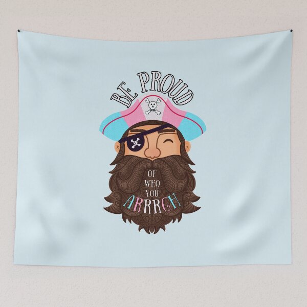 Item preview, Pride Pirate be proud of who you are! designed and sold by Give Me that Pencil.