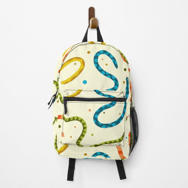 Item preview, Funky Colorful Snakes Pattern Retro designed and sold by trajeado14.
