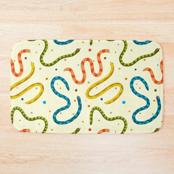 Item preview, Funky Colorful Snakes Pattern Retro designed and sold by trajeado14.