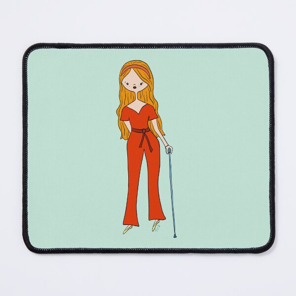 Item preview, Cute Girl With Cane (mint) designed and sold by misslovelymess.