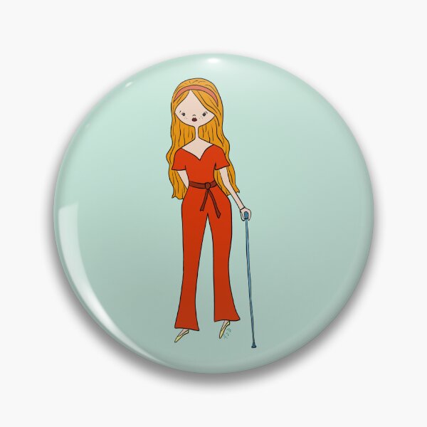 Item preview, Cute Girl With Cane (mint) designed and sold by misslovelymess.