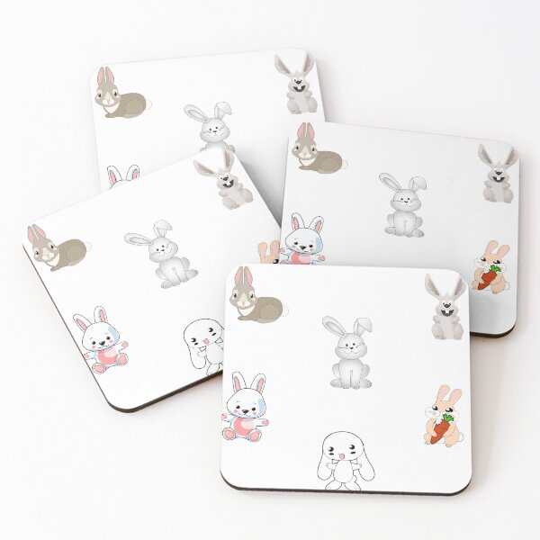 Item preview, Rabbit sticker pack  designed and sold by PaulGoldStore.