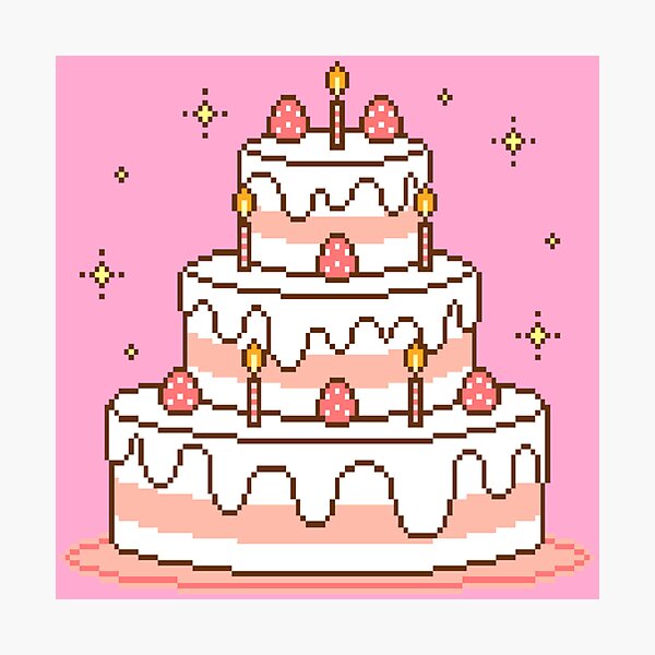 Item preview, Birthday cake designed and sold by mofin.