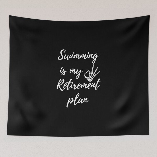 Item preview, Swimming Is My Retirement Plan Swimming Pool Lover Swiming Pool Fans Classic T-Shirt designed and sold by joannonapk6.
