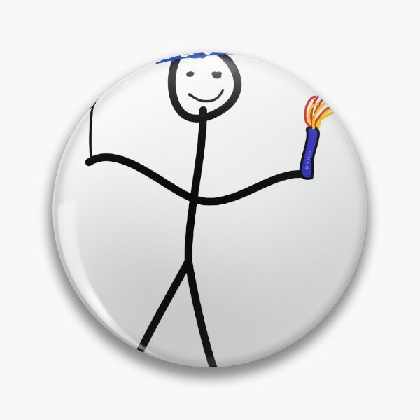 Item preview, SV Meppen - stick man designed and sold by emslandflo.