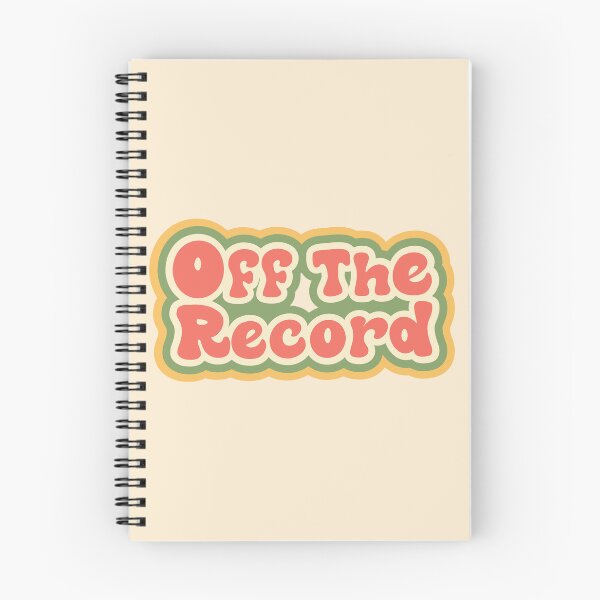 Item preview, Off The Record  designed and sold by bolimj.
