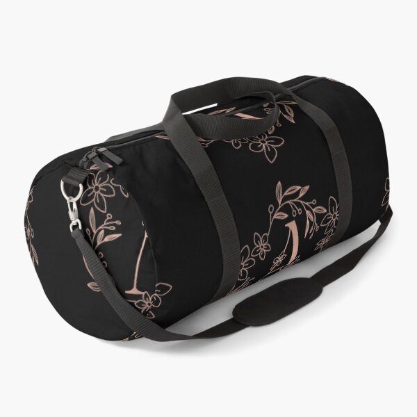 Item preview, Cute Rose Gold Floral Monogram A designed and sold by ModernStyleBoho.
