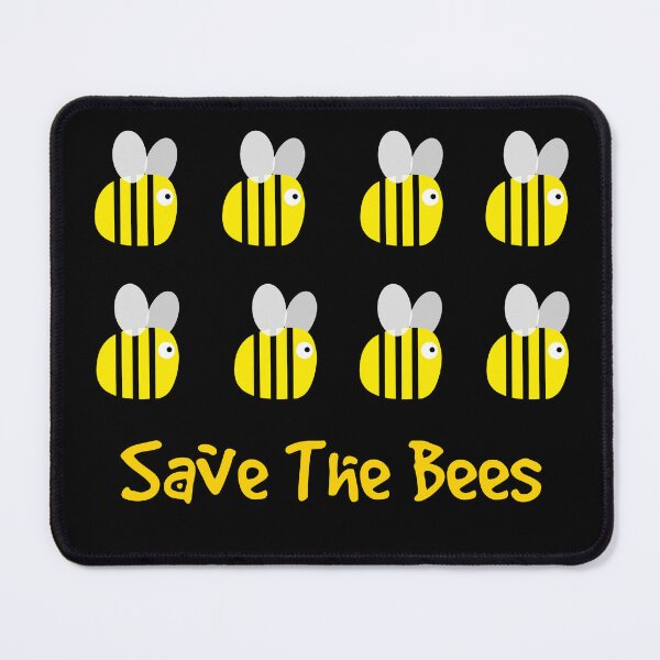 Item preview, Save The Bees - Save The Planet - Environmental Illustration - Cute Bees Design designed and sold by CamSkot.