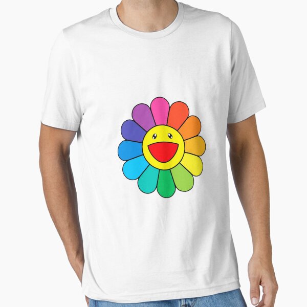 アイドル Rainbow Prism Ms. Flower Tshirts Black Takashi Murakami / kaikai kiki(タカシ ムラカミ/ カイカイキキ