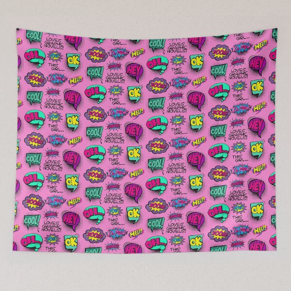 Item preview, This Girl Loves Graphic Novels! (on Pink) designed and sold by epinkb.