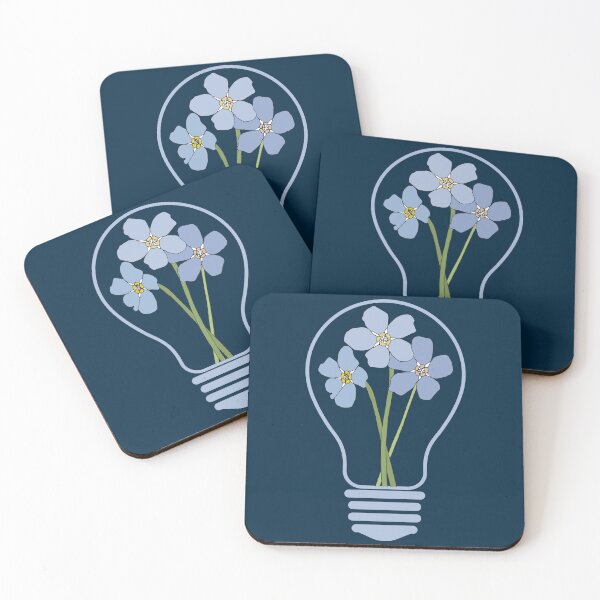 Item preview, Light bulb with violet flower designed and sold by ramazis.