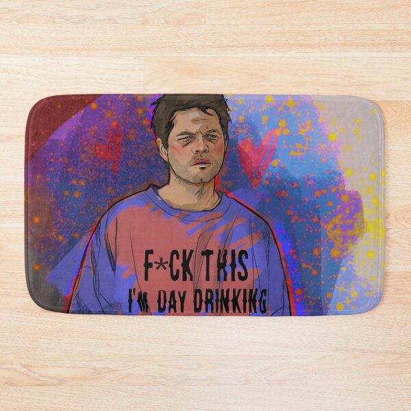 Item preview, Day-Drinking Castiel designed and sold by JackieDeeArt.