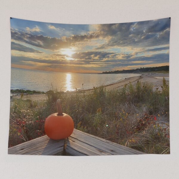 Item preview, Sunset Harkness park Connecticut designed and sold by SilviPavlova.