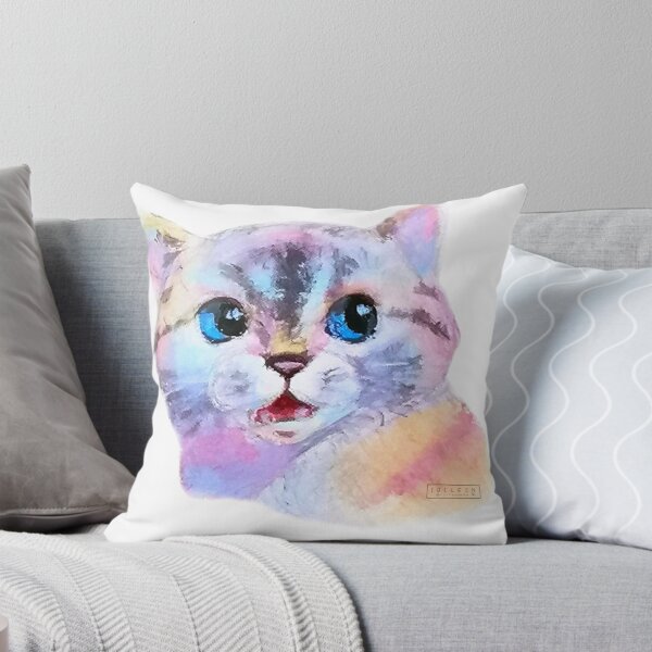 Item preview, shocked cat designed and sold by Colleenartx.