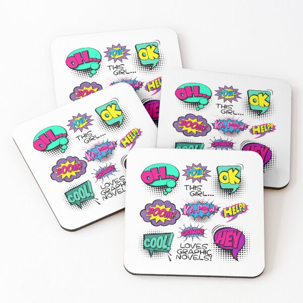 Item preview, This Girl Loves Graphic Novels! (on White) designed and sold by epinkb.