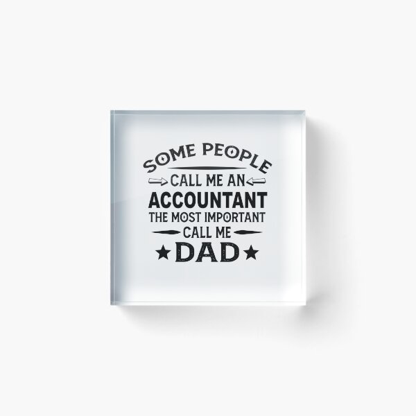 Item preview, Accountant Father Dad T-shirt gift for father's Day Accountant Dad Father's Day, Accountant Dad Hudband Christmas Gift designed and sold by xlnv.
