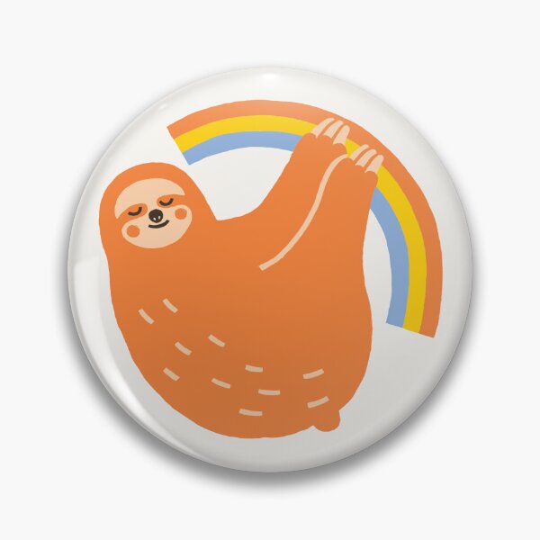 Item preview, Rainbow Sloth designed and sold by Keaton Flowers.