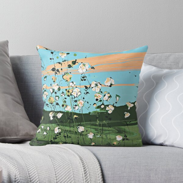Collection florale - Coton douceur Coussin