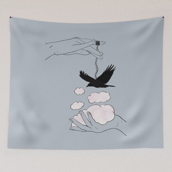Item preview, Keep Driving - Blackbird/Clouds designed and sold by PoppyCanyon.