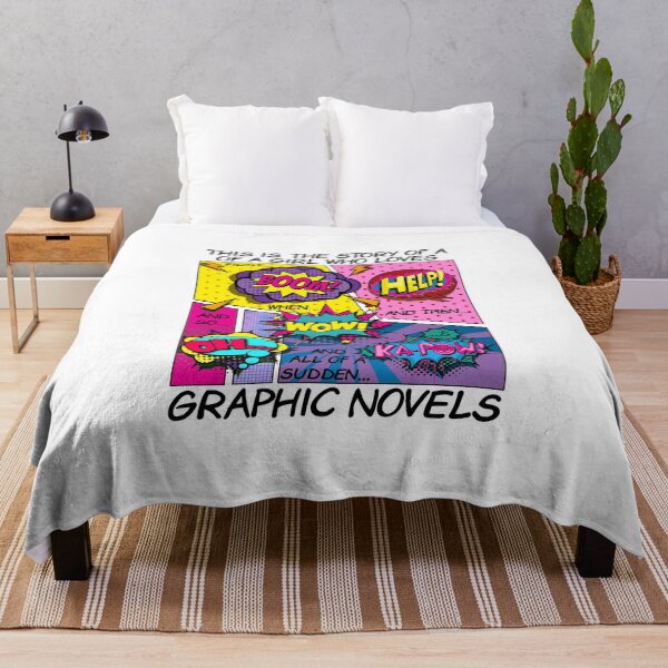 Item preview, ...A Girl Who Loves Graphic Novels (on White) designed and sold by epinkb.