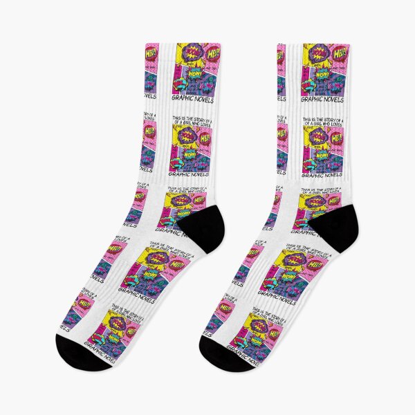 Item preview, ...A Girl Who Loves Graphic Novels (on White) designed and sold by epinkb.