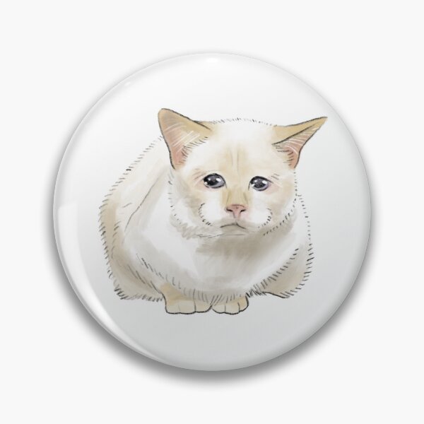 Item preview, Sadge White Cat designed and sold by mororu.