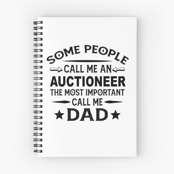 Item preview, auctioneer Father Dad T-shirt gift for father's Day auctioneer Dad Father's Day, auctioneer Dad Hudband Christmas Gift designed and sold by xlnv.