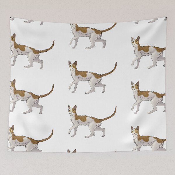 Item preview, Cornish rex designed and sold by NovaesArt.