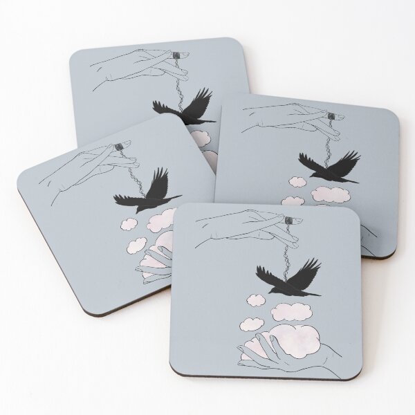 Item preview, Keep Driving - Blackbird/Clouds designed and sold by PoppyCanyon.