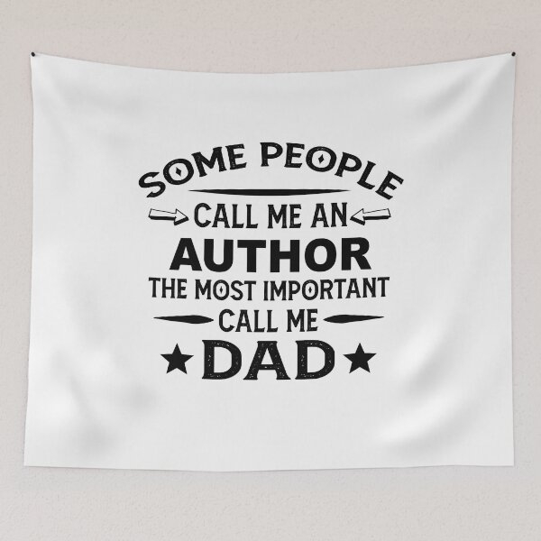 Item preview, author Father Dad T-shirt gift for father's Day author Dad Father's Day, author Dad Hudband Christmas Gift designed and sold by xlnv.