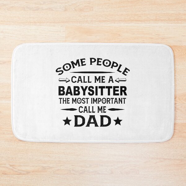 Item preview, babysitter Father Dad T-shirt gift for father's Day babysitter Dad Father's Day, babysitter Dad Hudband Christmas Gift designed and sold by xlnv.