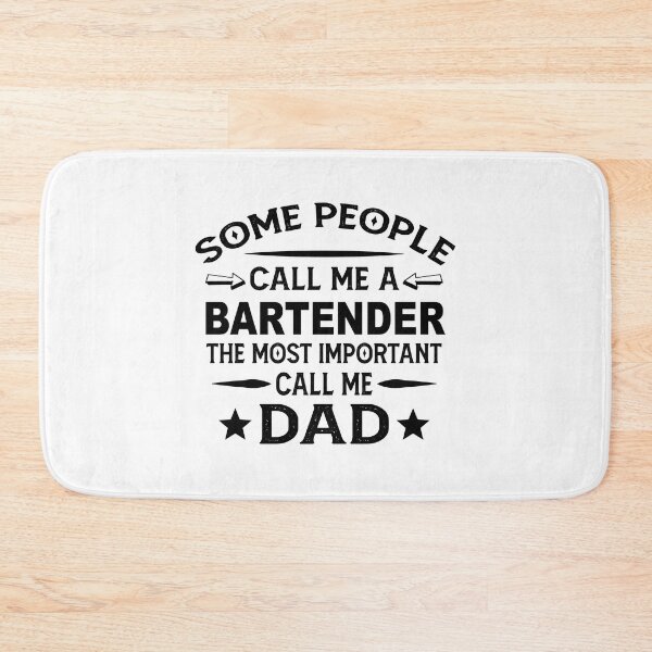 Item preview, Bartender Father Dad T-shirt gift for father's Day Bartender Dad Father's Day, Bartender Dad Hudband Christmas Gift designed and sold by xlnv.