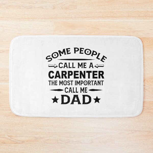Item preview, Carpenter Father Dad T-shirt gift for father's Day Carpenter Dad Father's Day, Carpenter Dad Hudband Christmas Gift designed and sold by xlnv.