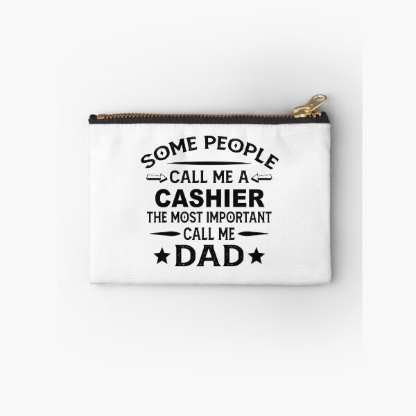 Item preview, Cashier Father Dad T-shirt gift for father's Day Cashier Dad Father's Day, Cashier Dad Hudband Christmas Gift designed and sold by xlnv.