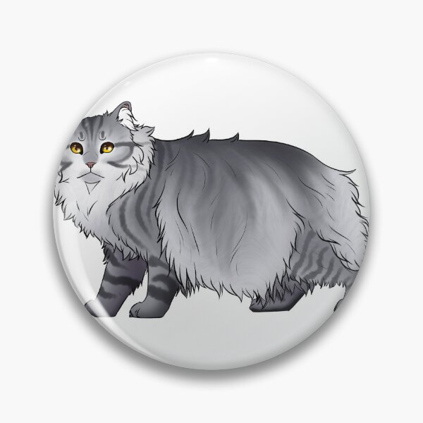 Item preview, Cymric cat designed and sold by NovaesArt.