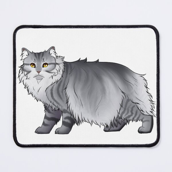 Item preview, Cymric cat designed and sold by NovaesArt.