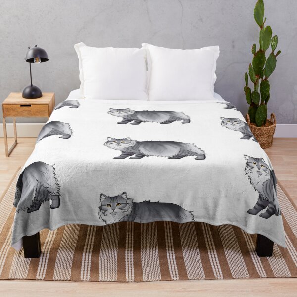 Item preview, Cymric cat designed and sold by NovaesArt.