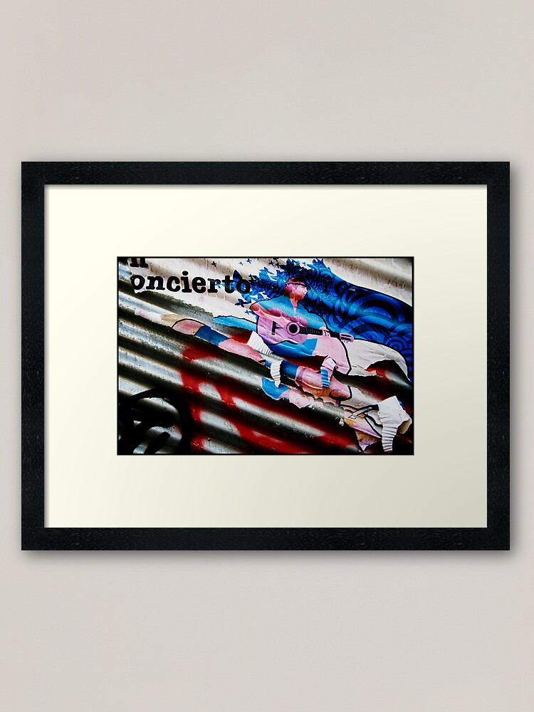 Alternate view of Concierto Framed Art Print