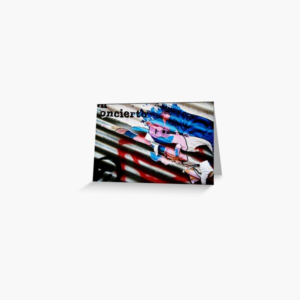 Concierto Greeting Card