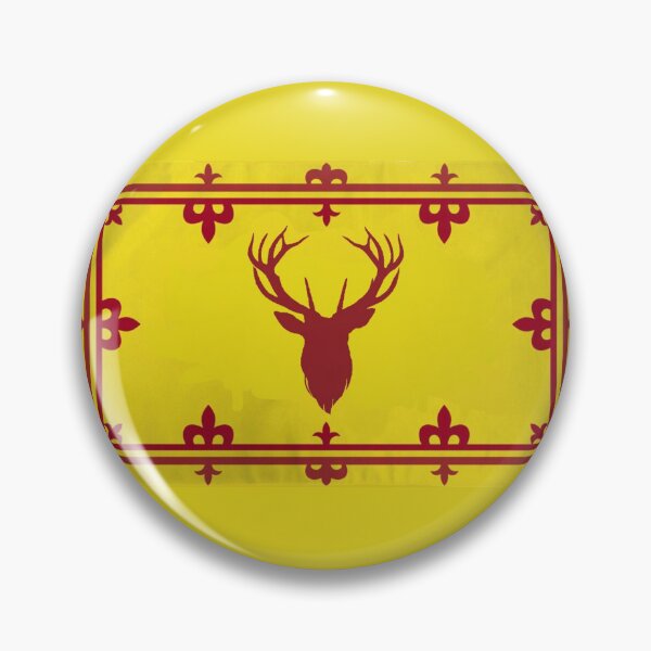 Item preview, Deer Scottish Royal Banner (bratach rioghail fhiadh) designed and sold by JonathanR1994.