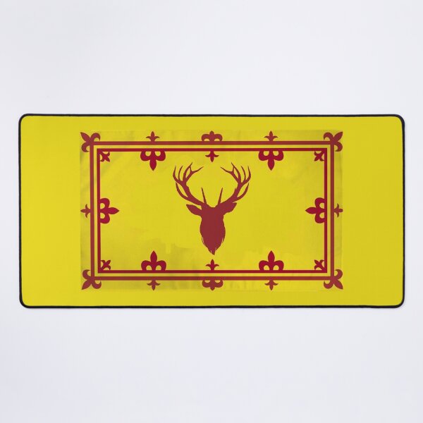 Item preview, Deer Scottish Royal Banner (bratach rioghail fhiadh) designed and sold by JonathanR1994.
