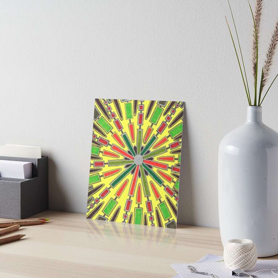 Item preview, Art Board Print designed and sold by doodlemaninnc.