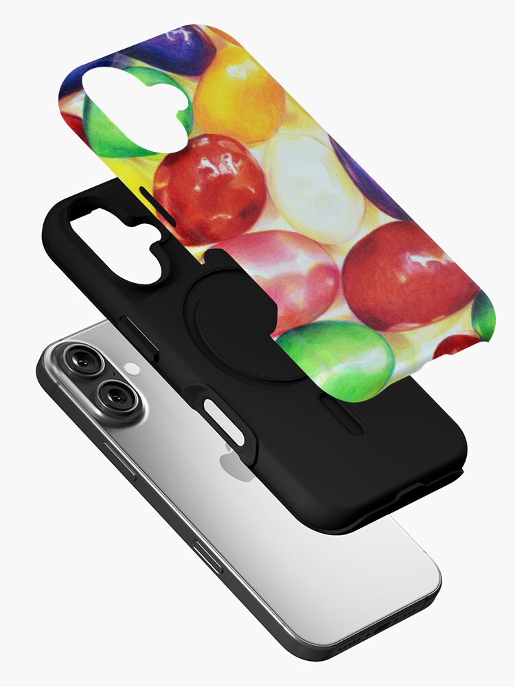 Thumbnail 2 of 4, iPhone Case, Jellybeans designed and sold by KateWOart.