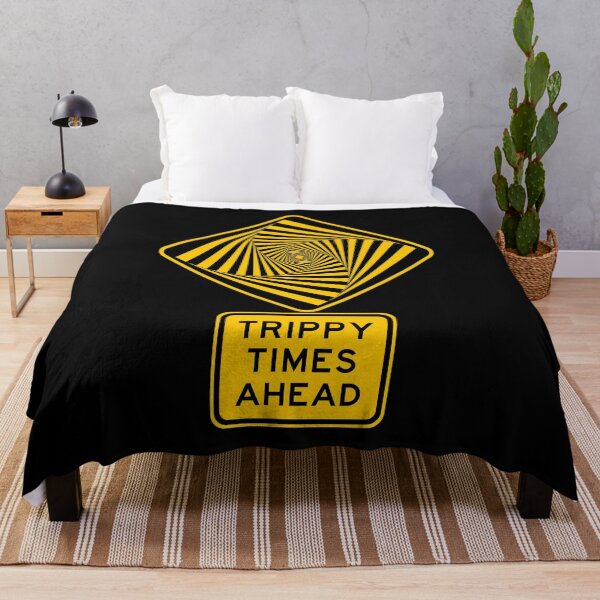 Item preview, Road Sign - Trippy Times Ahead designed and sold by Clusterfudge.