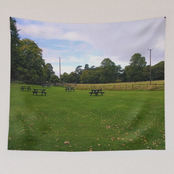 Item preview, #227 |☼| Five Field Picnic Tables (Elsham Hall, Gardens & Country Park) designed and sold by Naean H.F. (Nez Man).